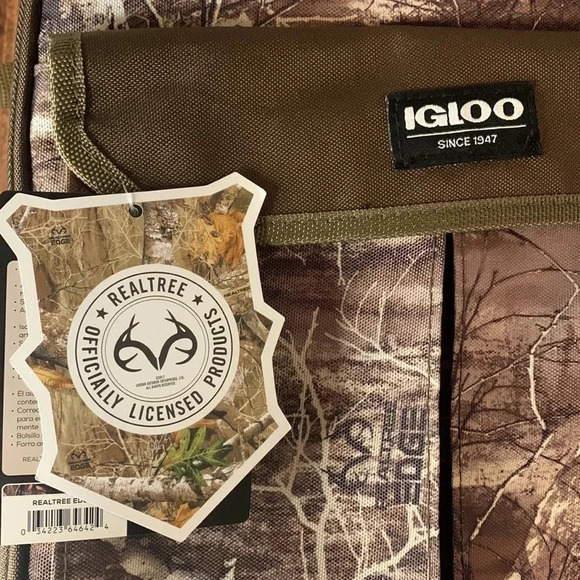 Igloo 30 Can Gizmo Backpack Cooler RealTree Insulated New - Picture 13 of 13